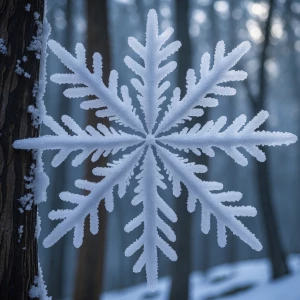 Эстетика снежного ангела: безмятежная зимняя сцена, где я в роли...