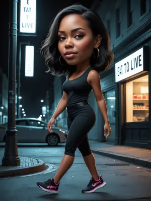 Create a photorealistic cartoon-style comic caricature of an ima...