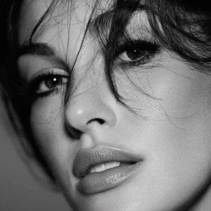 Close up of Monica Bellucci
