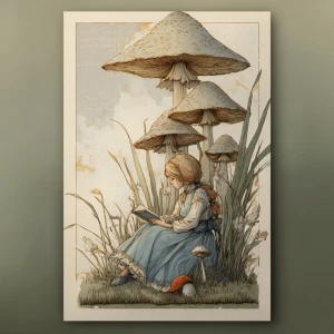 Print-ready junk journal page, A4 portrait full-bleed (approx. 2...