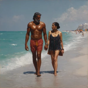 Hyperrealism,oil painting.a muscular sweaty indian  villain man,...