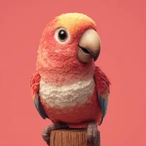 cute parrot