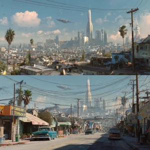 Here's a quick prompt for you: Imagine a South Central L.A. neig...