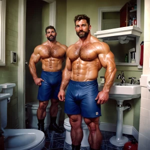 Kenny mid 30’s muscular hairy stud  and Earl fit hairy as well a...