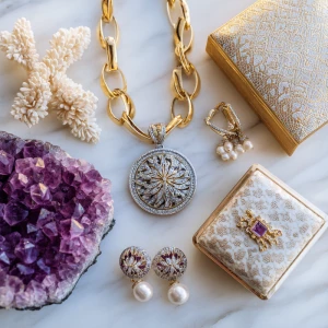 Create a visually captivating flat lay display featuring one pie...