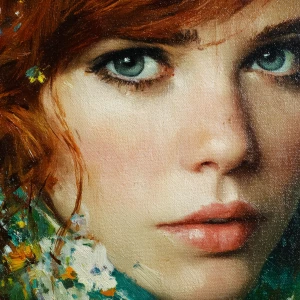 Close up of Swetlana Wladimirowna Ustinowa