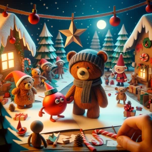 I den charmiga stop motion-filmen Julens Mirakel får vi följa Na...