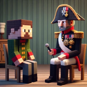 Minecraft character interview napoleon