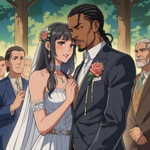 Damian Wayne and me, Damian-kun and Trina get married and worshi...