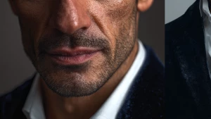 Hyper‑realistic male model with locked American‑Italian‑Arab fea...