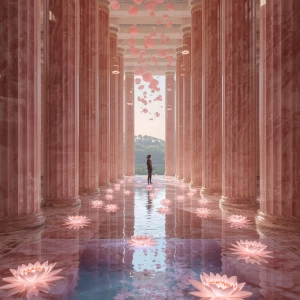 Imagine standing in The Bloom Gate's breathtaking Grand Entry Ha...