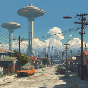 Here's a quick prompt for you: Imagine a South Central L.A. neig...