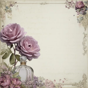 Victorian Mauve Rose Journal Page (Unlined, Perfume Corner)
Prin...