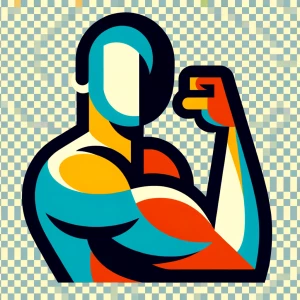 Make it more colorful, without any background (transparent) - fi...