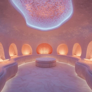 Guest Room 3 – Lagoon Shell Room: A serene, ocean-kissed retreat...