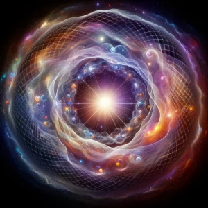 Композиция "Бог и Вечность":

1. Центр (Бог): Это была бы не фиг...