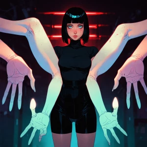 "prompt": ultra realistic close-up portrait ((beautiful pale cyb...