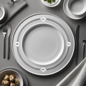 create this: Material: Use ultra-thin, fine white porcelain with...