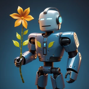 Crée un skin Roblox qui a pour but
Avoir une fleur avec une long...
