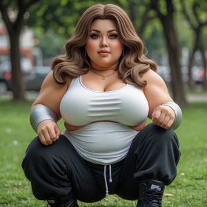 You can a real Latin American woman, with big breasts and a big...