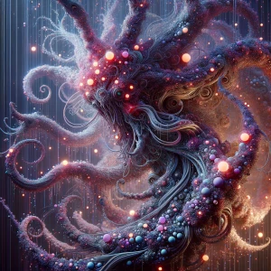 In a nightmarishly exquisite scene, a Lovecraftian entity of unf...