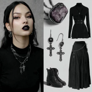 Goth Pinterest Face Swap