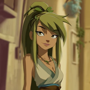 Amalia Sherman Sharm from animated series Wakfu from the animati...