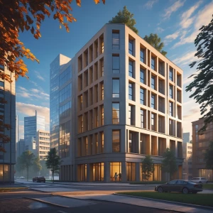 generate me a image of building