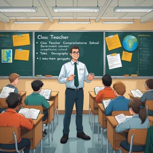 Describe what you did as a Class Teacher at Government Comprehen...