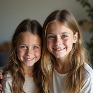 caption with brother and sister