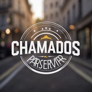 Crie um logotipo com a frase chamados para servir