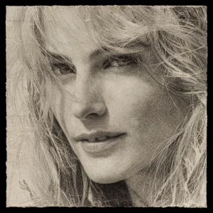 Close up of Daryl Hannah