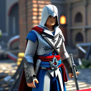 Assassins creed and lego mixed