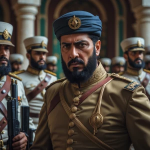 Khalid bin Barghash seizing power – “Sultan Khalid bin Barghash...