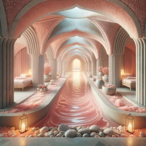 Transport yourself to Halite Flow Spa, a serene haven where hali...