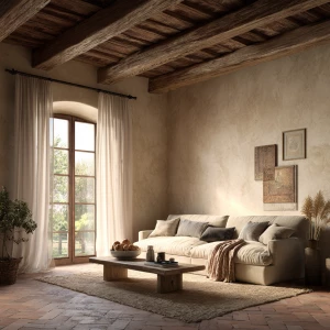 Create a realistic 16:9 aspect ratio image of a luxurious Italia...