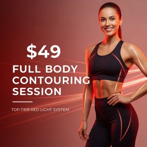 Create a visually appealing advertisement showcasing a special o...