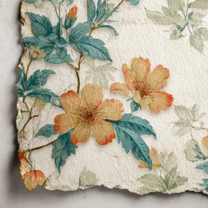 printable junk journal background paper, vintage bohemian summer...