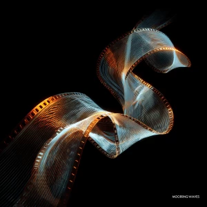 “Neural Waves”
Visual: Fluid waves or ribbons of light forming...