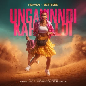 Create colorful a cinematic song cover for “Ungangithandi Kakhul...