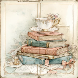 Print-ready junk journal page, A4 portrait full-bleed (≈2480×350...