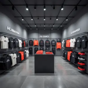 Create an efficient store layout that maximizes space for a stor...