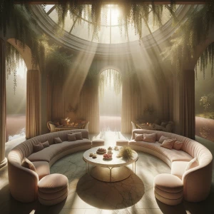 Breakfast Nook – Eucalyptus Glade: A gentle morning sanctuary, t...