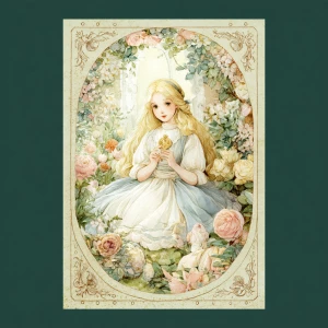 Print-ready junk journal page, A4 portrait full-bleed (≈2480×350...