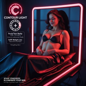 Create a high-quality image depicting a Contour Light system in...