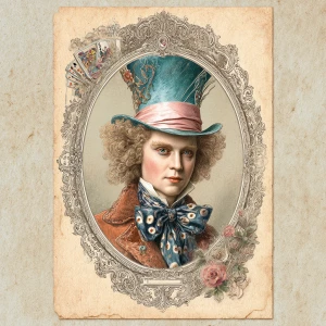 Print-ready junk journal page, A4 portrait full-bleed (approx. 2...