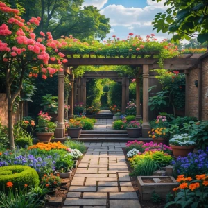 Beautiful garden