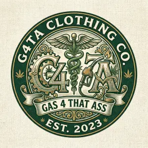 Create a professional logo for a clothing brand called G4TA it s...