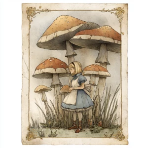 Print-ready junk journal page, A4 portrait full-bleed (approx. 2...