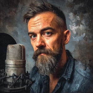 Generate a photo of a Russian man with a Russian accent  Include...